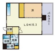 アンピールメゾン黒門の間取り画像