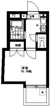 ジュネパレス市川第19の間取り画像