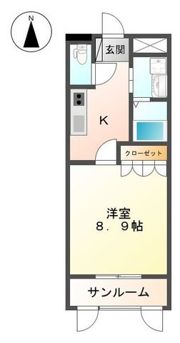 コンテンポラリースクエアの間取り画像