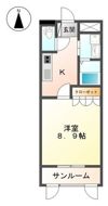 コンテンポラリースクエアの間取り画像
