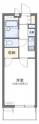レオパレスエスペランサの間取り画像