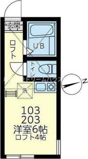 ユナイト追浜オルレアンの間取り画像