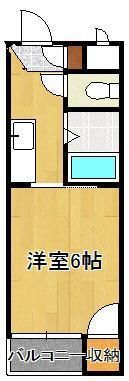 シャトレ天神の間取り画像