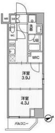 SYFORME浅草Ⅱの間取り画像