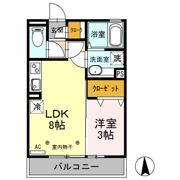 グラン・ブルーエスターテ矢中の間取り画像