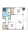 S-RESIDENCE松屋町asenceの間取り画像