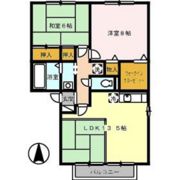 第2関ニューバリヤ A棟の間取り画像