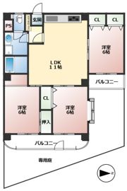 グランド吹上の間取り画像