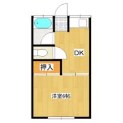 福島コーポラス B棟の間取り画像