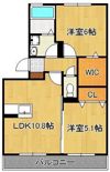 あぅん霧ヶ丘の間取り画像