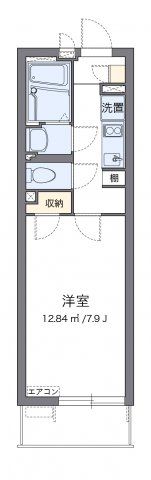 クレイノU＆SⅣの間取り画像