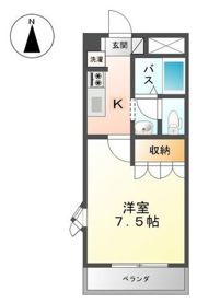 グリーンパレスⅢの間取り画像