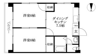 グレース天山の間取り画像