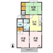 グリーンパーク新井 A棟の間取り画像