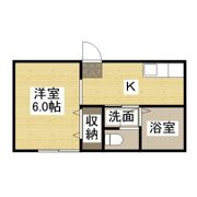 コーポクレア Bの間取り画像