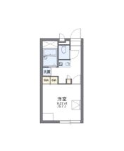 レオパレスコスモ京山の間取り画像