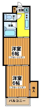 さくら館の間取り画像
