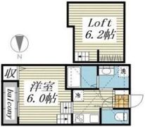 アルバーノ鶴舞Riccoの間取り画像