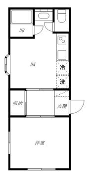 ハイツ美澄の間取り画像