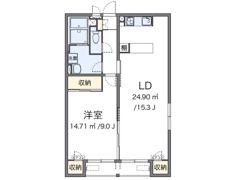 クレイノ松山インターⅤの間取り画像