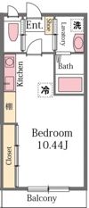 モーゲンロートの間取り画像