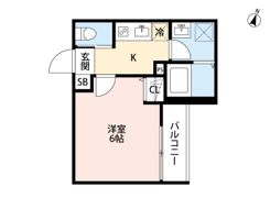 エルシーク南与野(エルシークミナミヨノ)の間取り画像