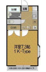 メゾンシンワの間取り画像