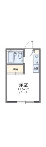 レオパレスパークヒル三ッ沢の間取り画像
