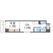 パークフラッツ新大阪の間取り画像