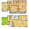 研究学園6丁目戸建の間取り画像