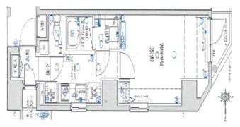 トレステラレジデンス入谷の間取り画像