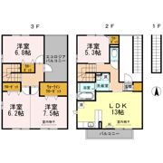 グリーンパーク西石井の間取り画像