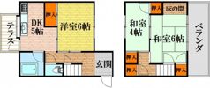 大町西3丁目戸建の間取り画像