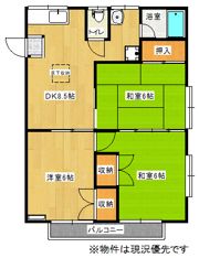 メゾンビィーズの間取り画像