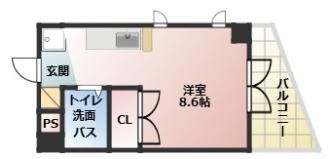 パークショア瀬田の間取り画像