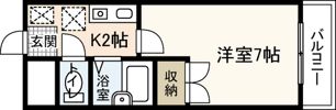 グレイス駅前の間取り画像