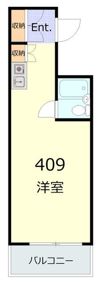 トーシンハイム新宿の間取り画像