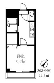 ハイツ山東の間取り画像