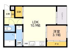 SMILEAX二日市の間取り画像