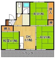 オアシス芦屋 1号棟の間取り画像