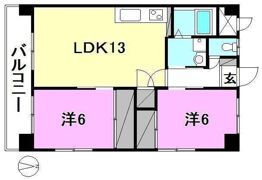 サンシャイン緑町の間取り画像