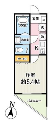 リーラ東川口の間取り画像