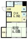 冨士金荘の間取り画像