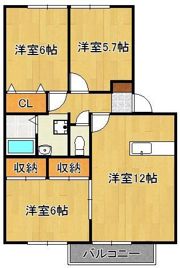 フレマリールASOU A，B，C，Dの間取り画像
