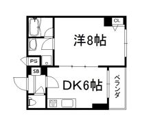 AFICION堀川の間取り画像