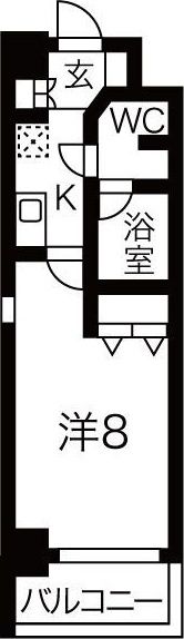 セイワソレイルコートの間取り画像