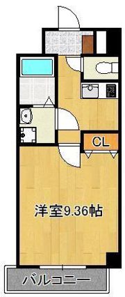 ベルガモット門司駅前の間取り画像