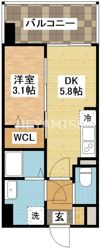 modern palazzo住吉の間取り画像