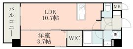 ELGRAND菊陽Ⅱの間取り画像
