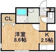 アンダーズ苫小牧栄町の間取り画像